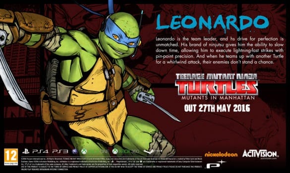 TMNT MIM Bio Card Leo