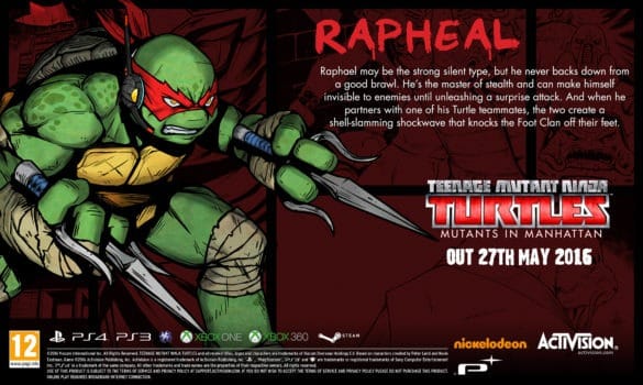 TMNT MIM Bio Card Raph