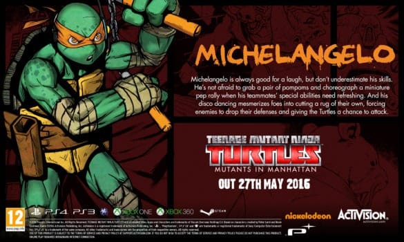 TMNT MIM Bio Card