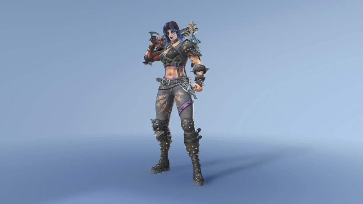 Overwatch 2 Black Metal Junker Reine