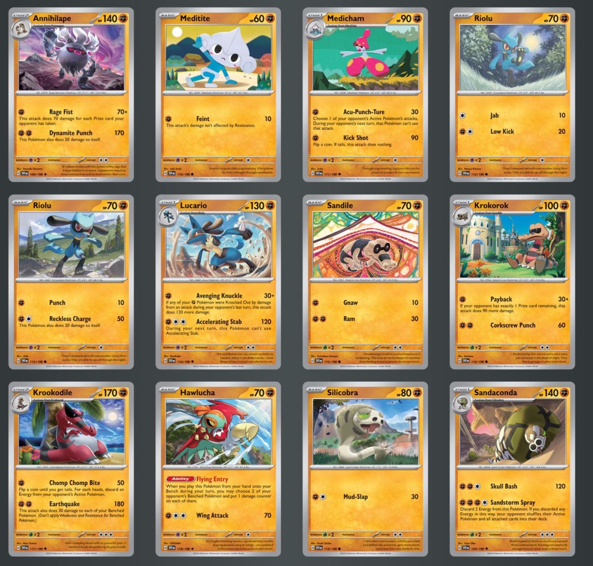 1680287921 215 Pokemon Scarlet et Violet TCG Toutes les cartes repertoriees