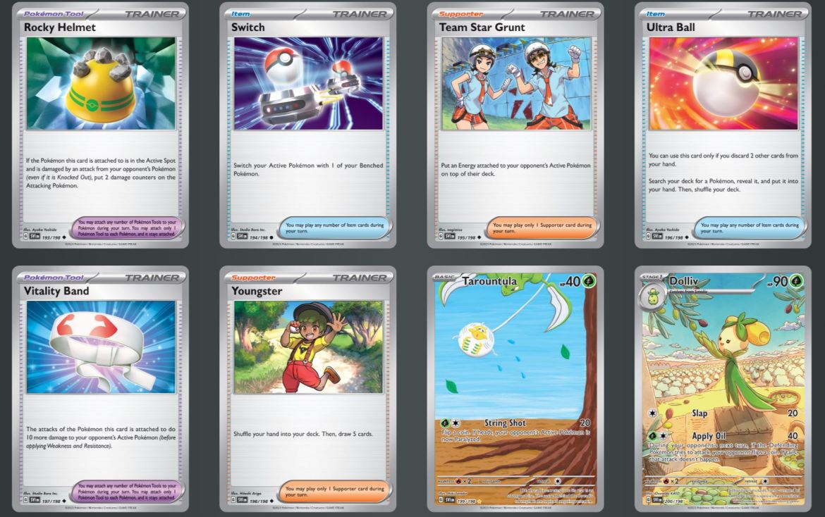 1680287923 3 Pokemon Scarlet et Violet TCG Toutes les cartes repertoriees