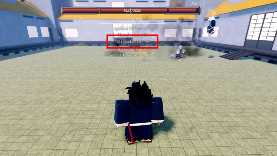 Roblox Project Mugetsu Orbe légendaire pour relancer Shikai