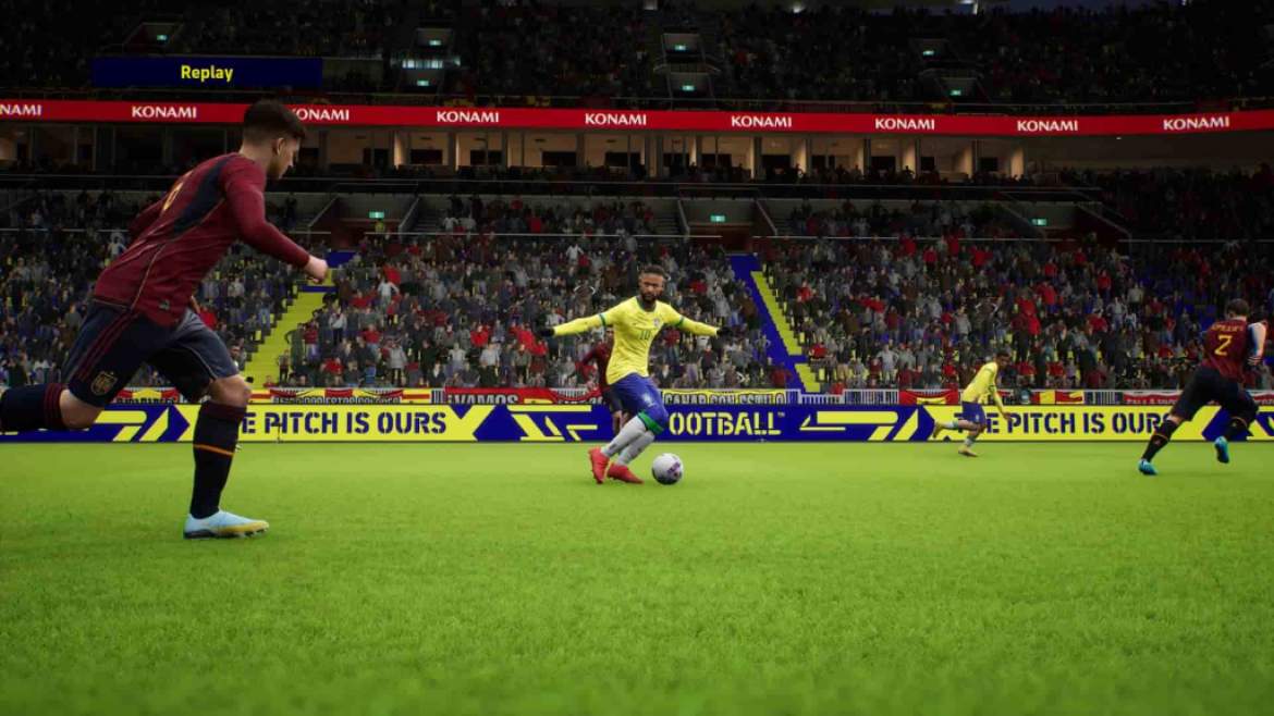 eFootball 2023 |  graphismes de gameplay