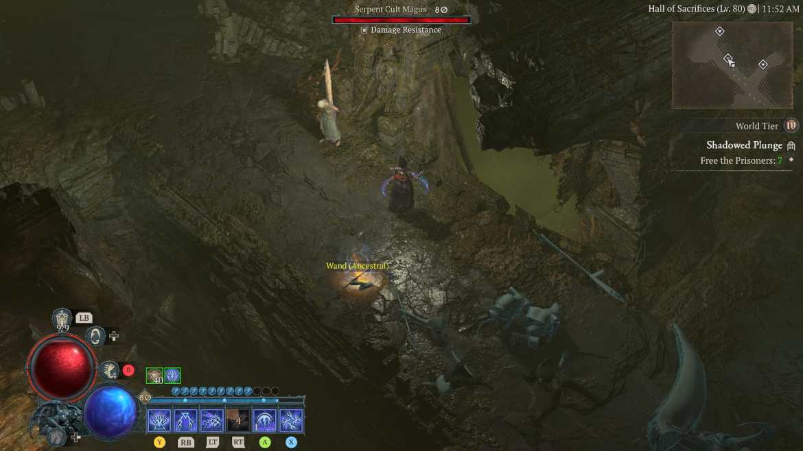 Prisonnier dans Diablo 4