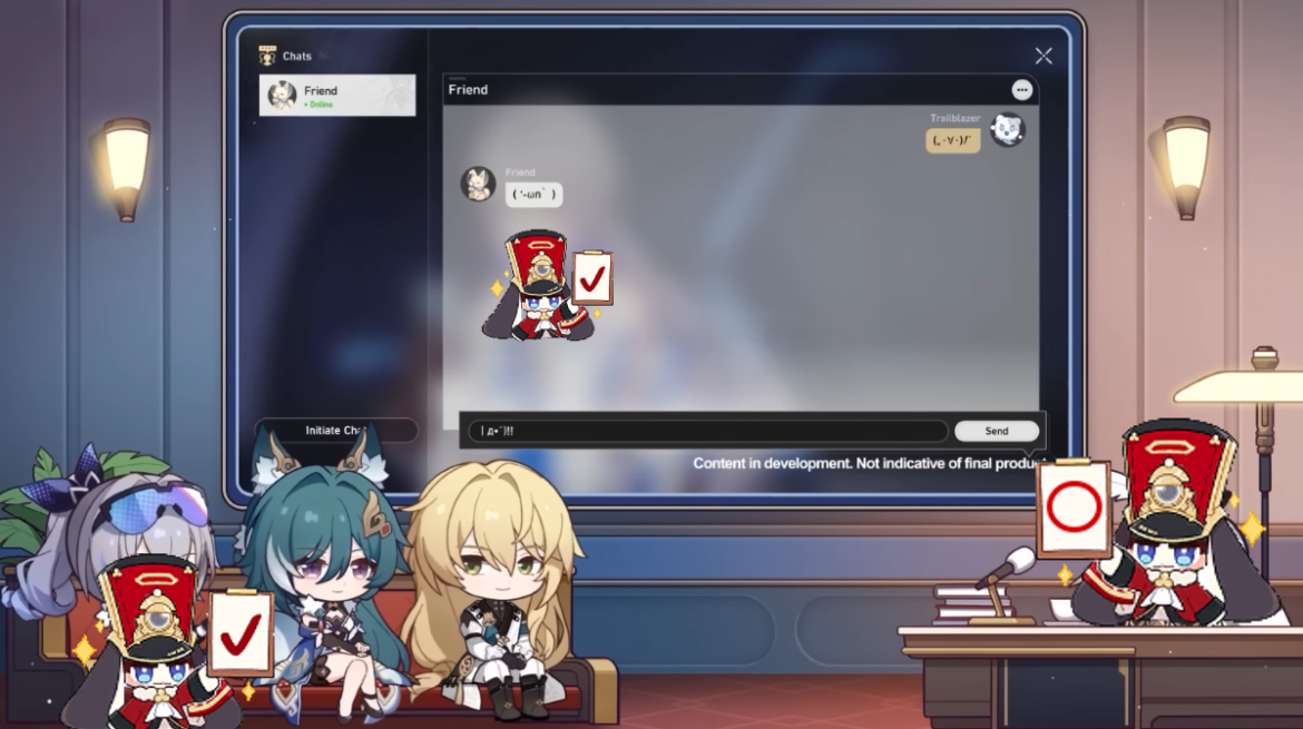 Comment utiliser les fonctions de chat entre amis dans Honkai