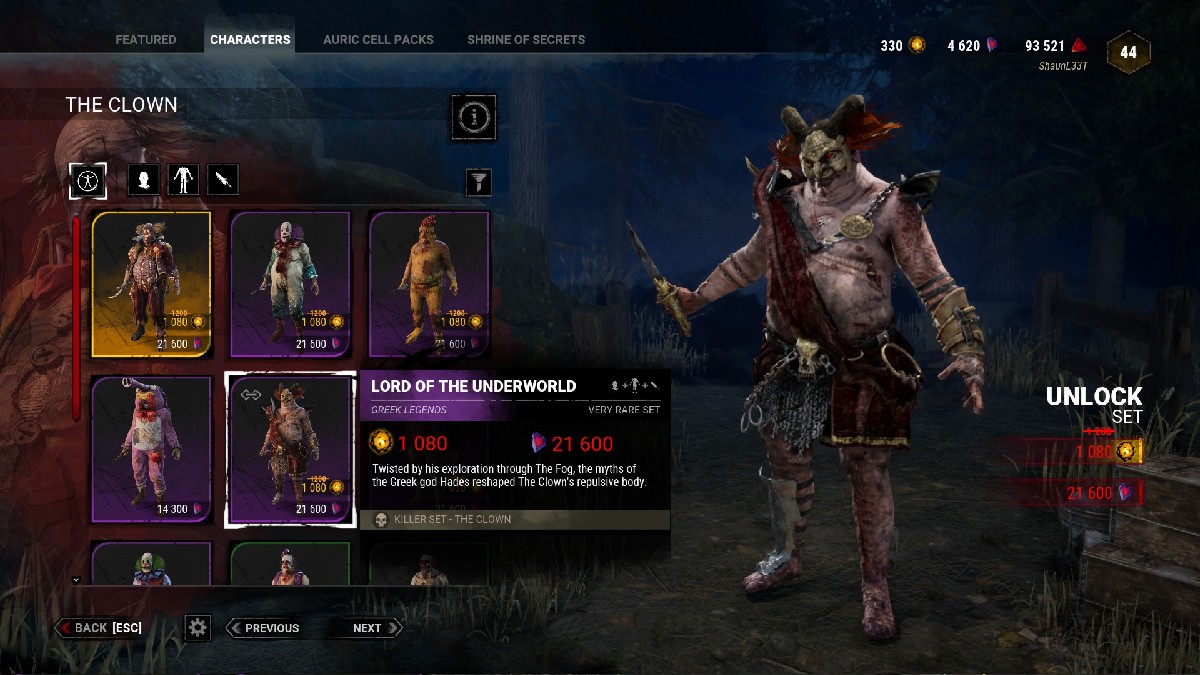 1690482844 232 Dead by Daylight toutes les tenues de legendes grecques repertoriees