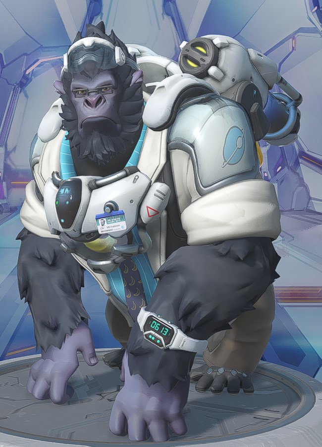 Technicien de laboratoire Overwatch 2 Winston