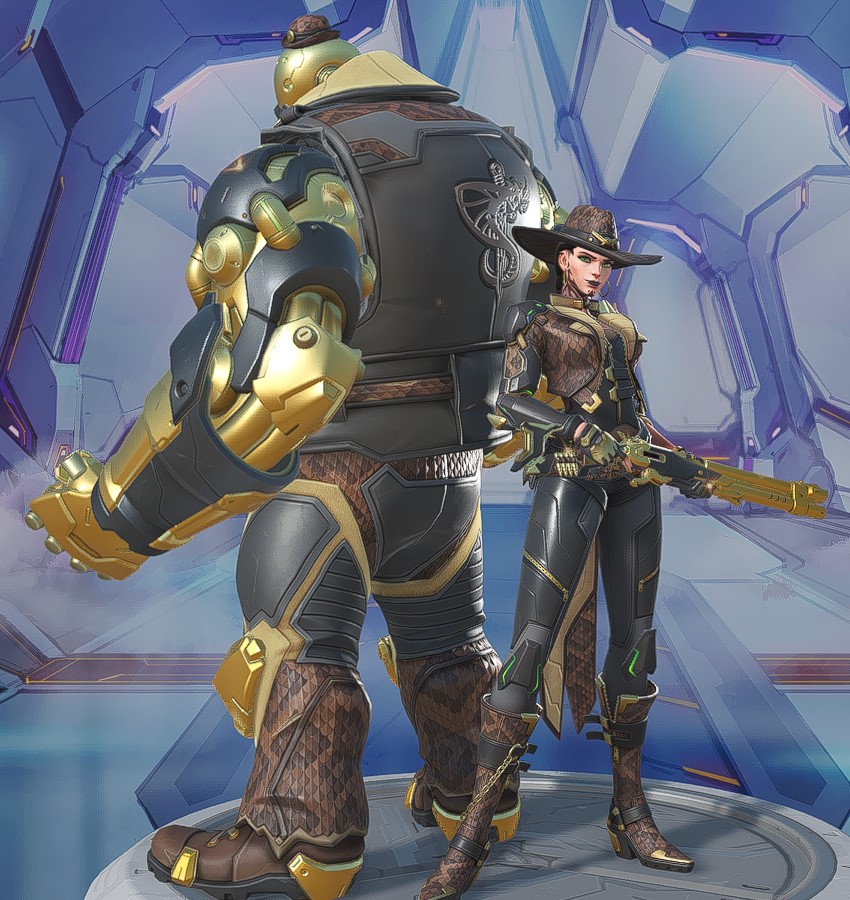 Overwatch 2 Snake Wrangler Ashe