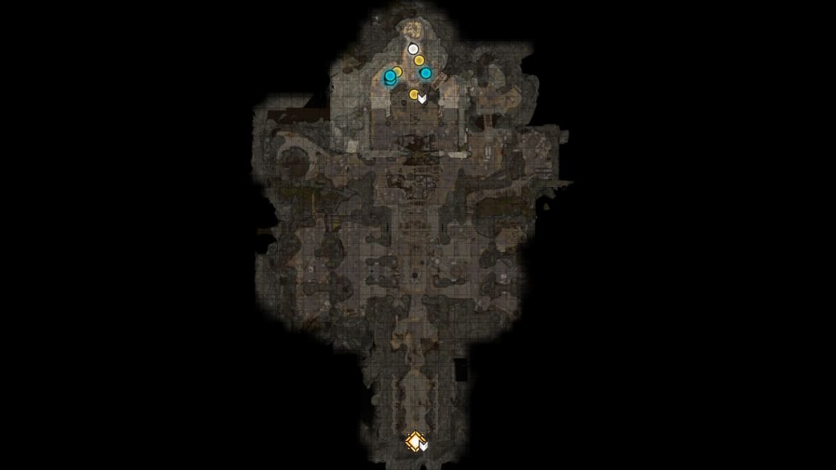 BG3 Shattered Sanctum Treasure Room Plan Emplacement