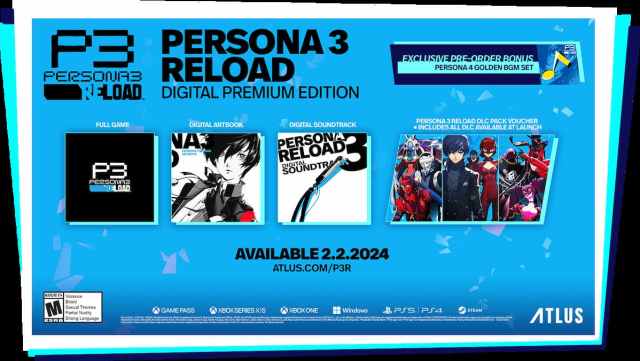 1692817857 621 Tous les bonus de precommande de recharge Persona 3 repertories