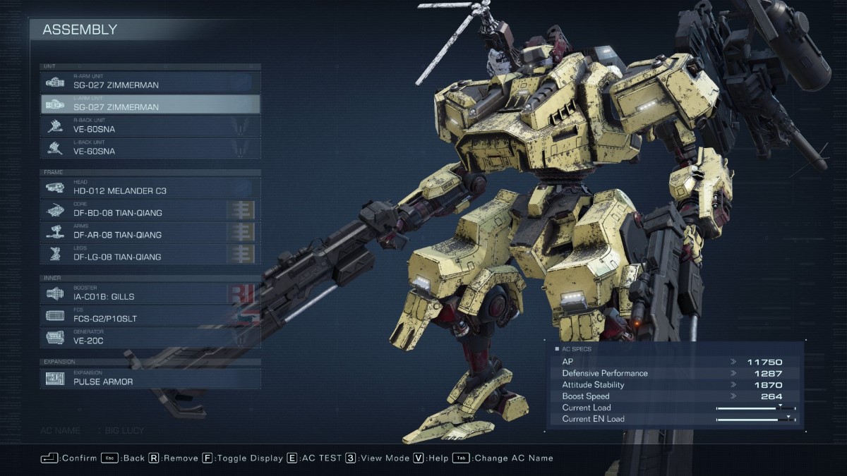 1693352238 957 Meilleures constructions de lanceur daiguille paralysante dans Armored Core 6