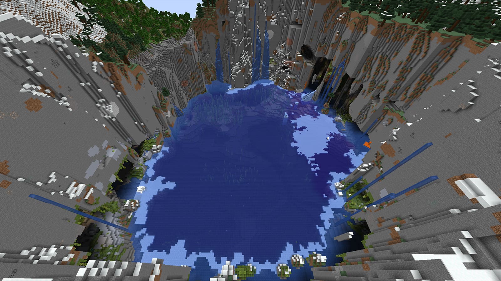 Graines de Lush Sinkhole Minecraft