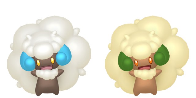 Images officielles de Whimsicott brillant et régulier.