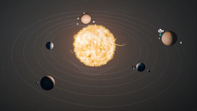 Planètes Carinae du champ d’étoiles