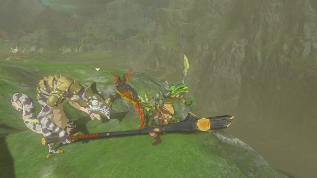 Lizalfos d’argent dans Tears of the Kingdom