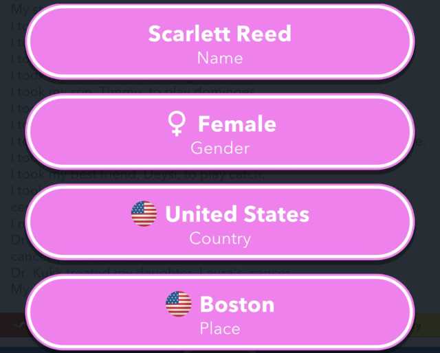 Comment naitre dans le Massachusetts dans BitLife