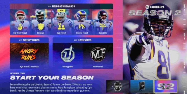 Madden NFL 24 Qui dirige le jeu dans Ultimate Team