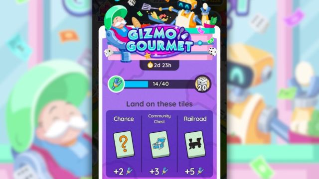 Monopoly GO Toutes les recompenses Gizmo Gourmet repertoriees