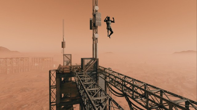 Champ de lancement de Mars Parkour