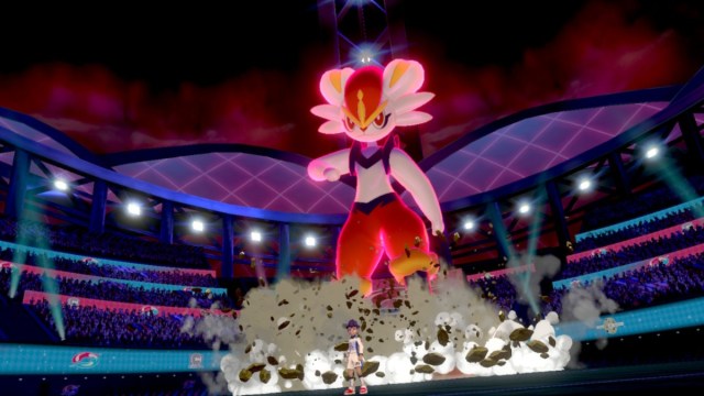 Pokemon Sword and Shield Hop avec Dynamax Cendrillon