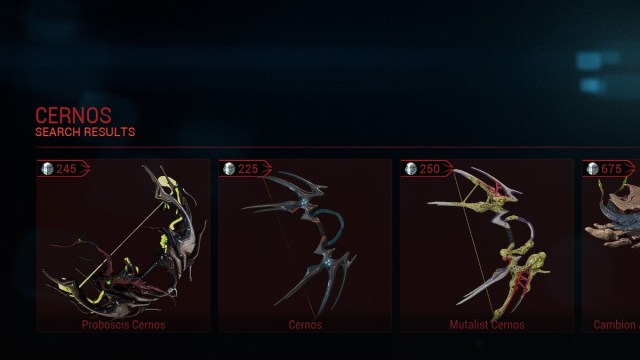 Comment Obtenir la Trompe Cernos dans Warframe