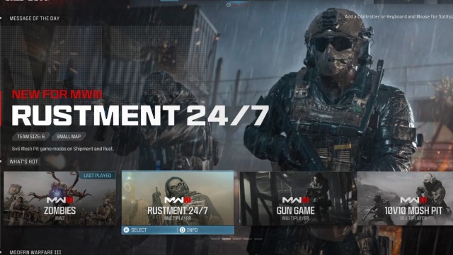 Comment jouer a Shipment dans MW3