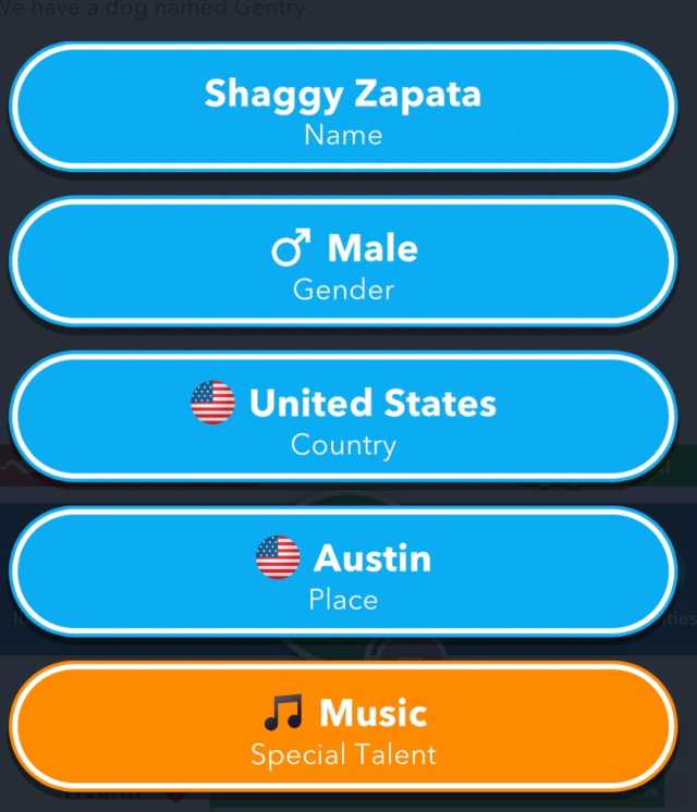 Comment naitre au Texas dans BitLife