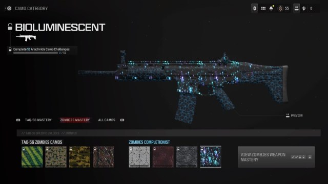 Bioluminescent Débloquer MW3