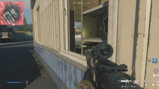 Porte coincée MW3