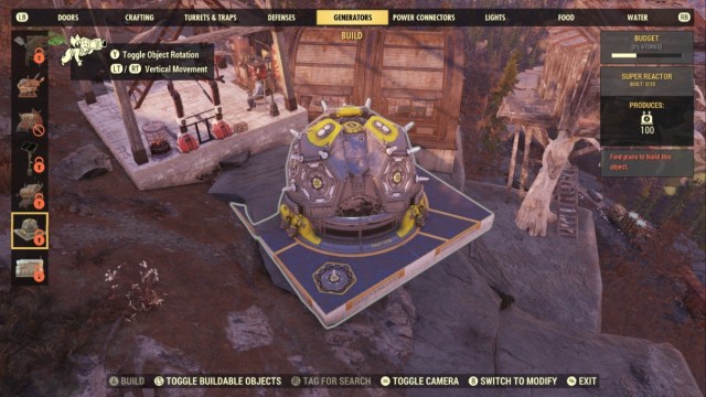 Comment construire un super reacteur dans Fallout 76