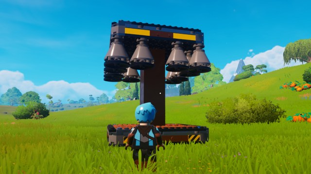 Comment construire une fusee dans LEGO Fortnite