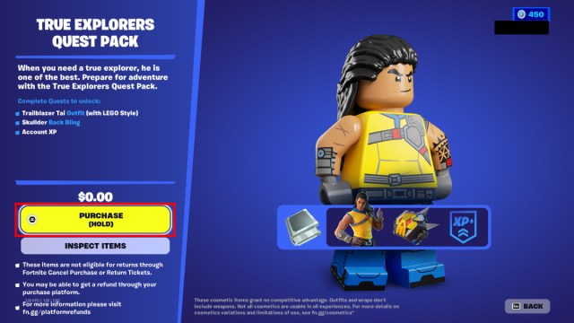 Comment obtenir le skin Tai Trailblazer dans LEGO Fortnite