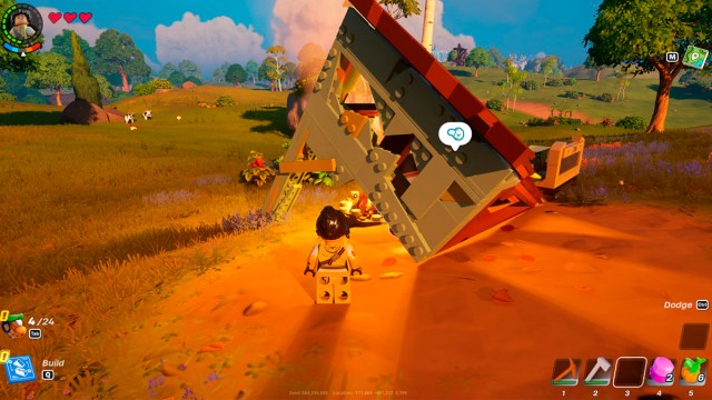 Comment supprimer des batiments dans LEGO Fortnite