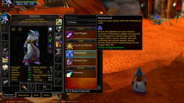 Comment trouver des runes dans WoW Season of Discovery