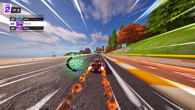 Comment utiliser le turbo dans Fortnite Rocket Racing