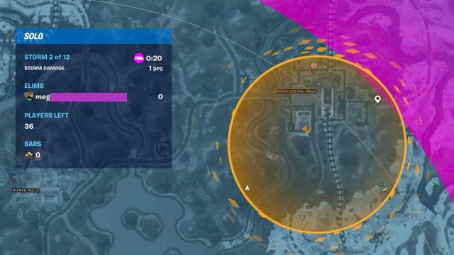 Fortnite Chapitre 5 Que sont les cercles jaunes sur