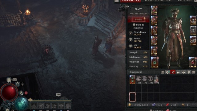 Meilleur archetype de necromancien pour labattoir de Zir dans Diablo