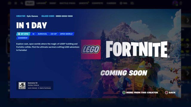 Quand LEGO Fortnite sort il – Date de sortie et