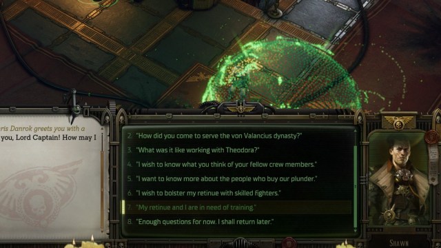 Warhammer 40K Rogue Trader – Comment respecialiser vos personnages