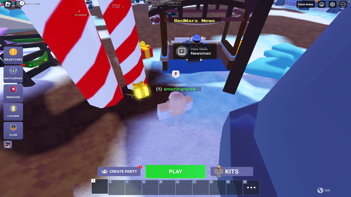 1704408922 615 Roblox Tous les emplacements Golden Present dans BedWars