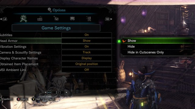 1704737876 221 Comment cacher un casque dans Monster Hunter World