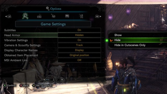 1704737876 298 Comment cacher un casque dans Monster Hunter World