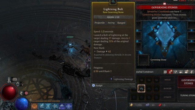 Comment equiper des pierres gouvernantes a votre construction dans Diablo