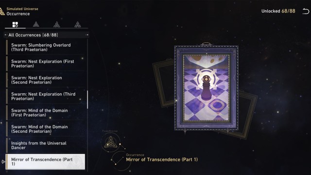 Comment fonctionne loccurrence du Miroir de la transcendance dans Honkai