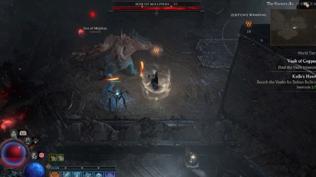 Apparition de l’Abri du Fils de Malphas dans Diablo 4