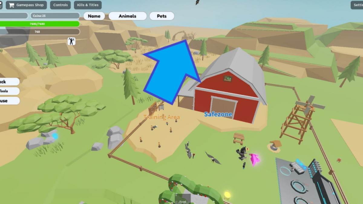 1707244690 438 Tous les emplacements dEagle Egg dans Animal Simulator