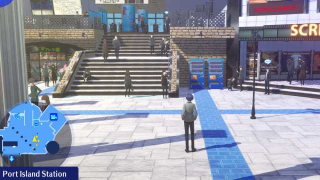 Persona 3 Reload Distributeur automatique de la gare de Port Island