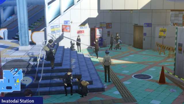 Persona 3 Reload Distributeur automatique de la gare d’Iwatodai