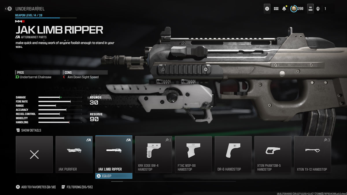 MW3 JAK Ripper d’agneau